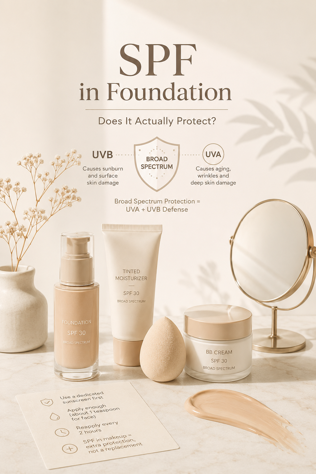 SPF in Foundation